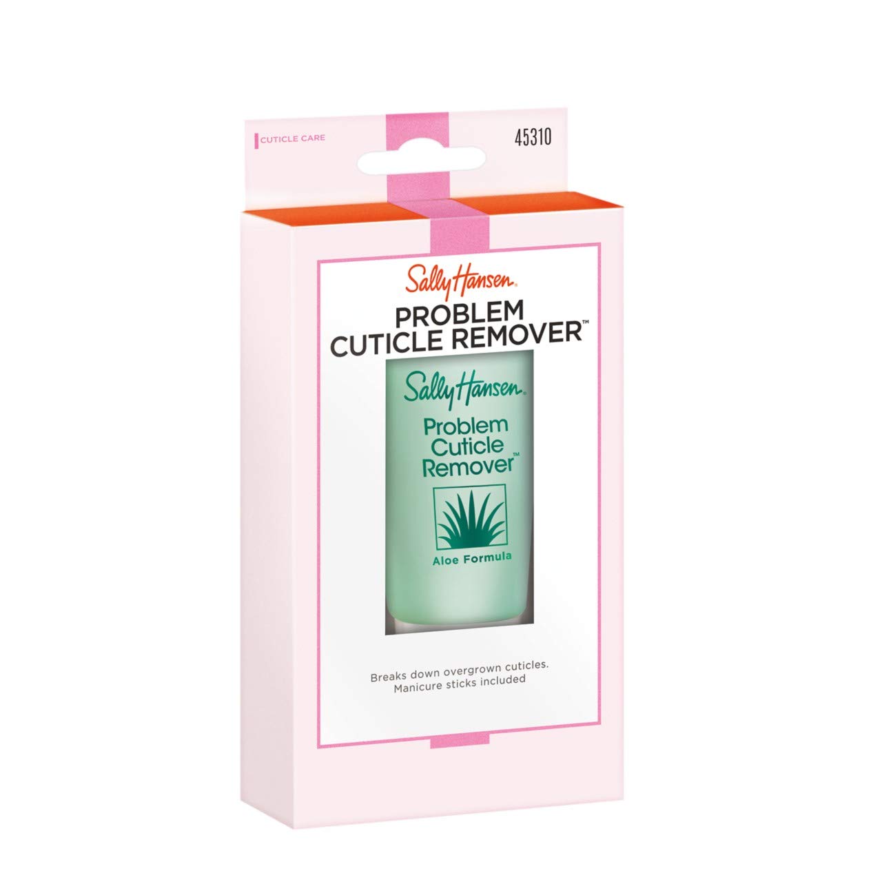 Sally Hansen Cuticle Remover - pH-Balanced Aloe Vera Formula | Eliminates Thick & Overgrown Cuticles