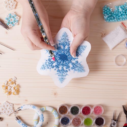 Rhinestone Picker Tool Set - 4 Adhesive Wax Pencils & Sharpener