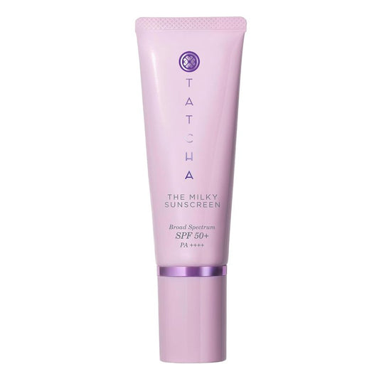 TATCHA Milky Sunscreen - Broad Spectrum SPF 50+ | Lightweight, No White Cast, Skin Damage Correction