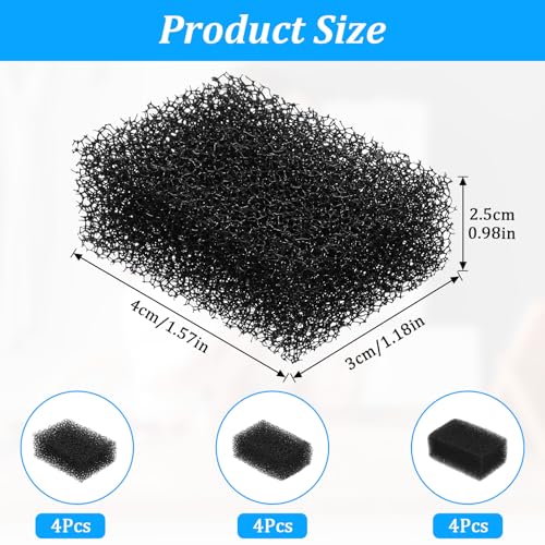 12 Pcs Stipple Makeup Sponges for Special Effects & Halloween
