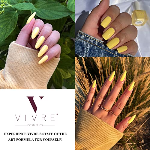 VIVRE Cosmetics Halal Nail Polish - Going Bananas, Vegan & Breathable
