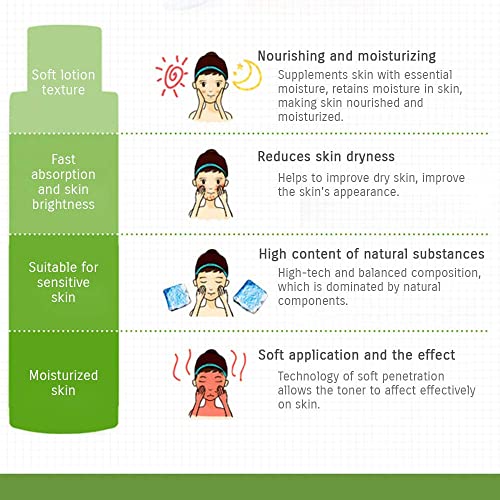 BIOAQUA Aloe Vera Moisturizing Toner - 120ml Hydrating Skin Care