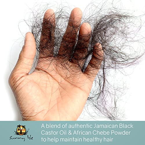 Sunny Isle Jamaican Black Castor Oil with Chebe Powder - 4oz
