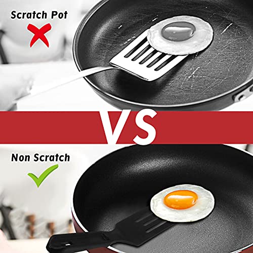 Mini Nylon Spatula - Heat-Resistant Serving Turner for Nonstick Cookware