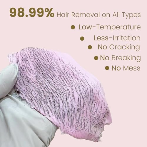 Auperwel Hard Wax Beads for Hair Removal - 8 Scents, 1.76lb