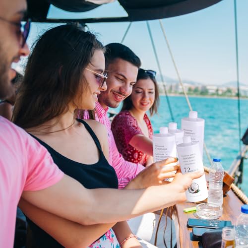 SpareCruise Leak-Proof Cruise Flask Set - 64oz Travel Beverage Containers