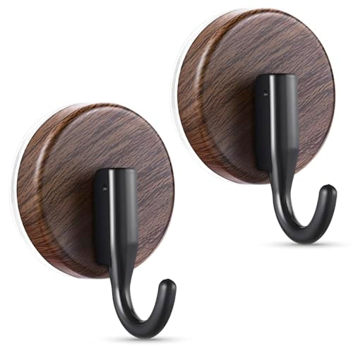 OUTXE Wreath Hanger - Upgraded Suction Cup Hook for All Seasons (2-Pack)