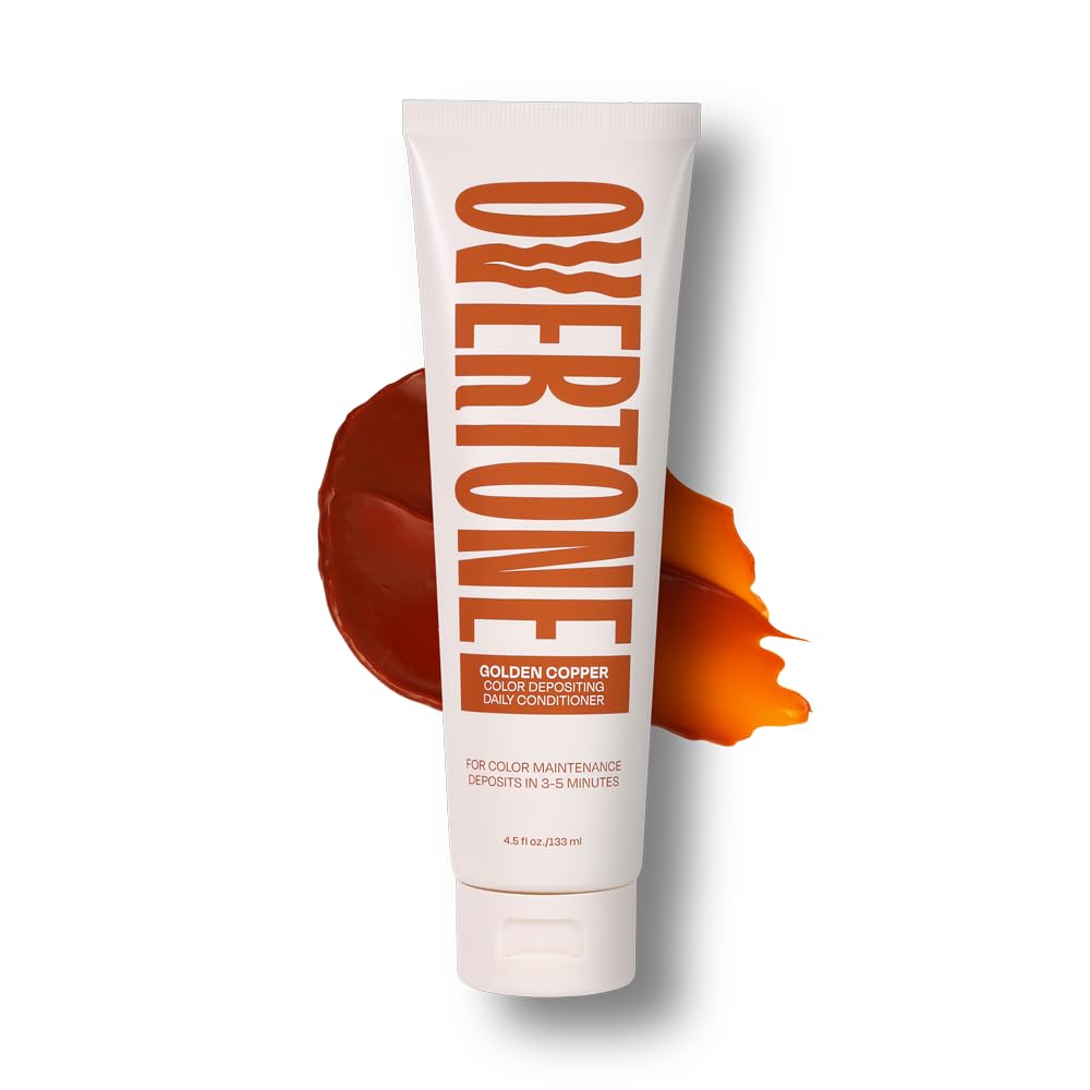 Overtone Daily Color Depositing Conditioner - Pastel Silver | 4.5oz Vegan Formula with Shea Butter & Coconut Oil for Color Refreshment
