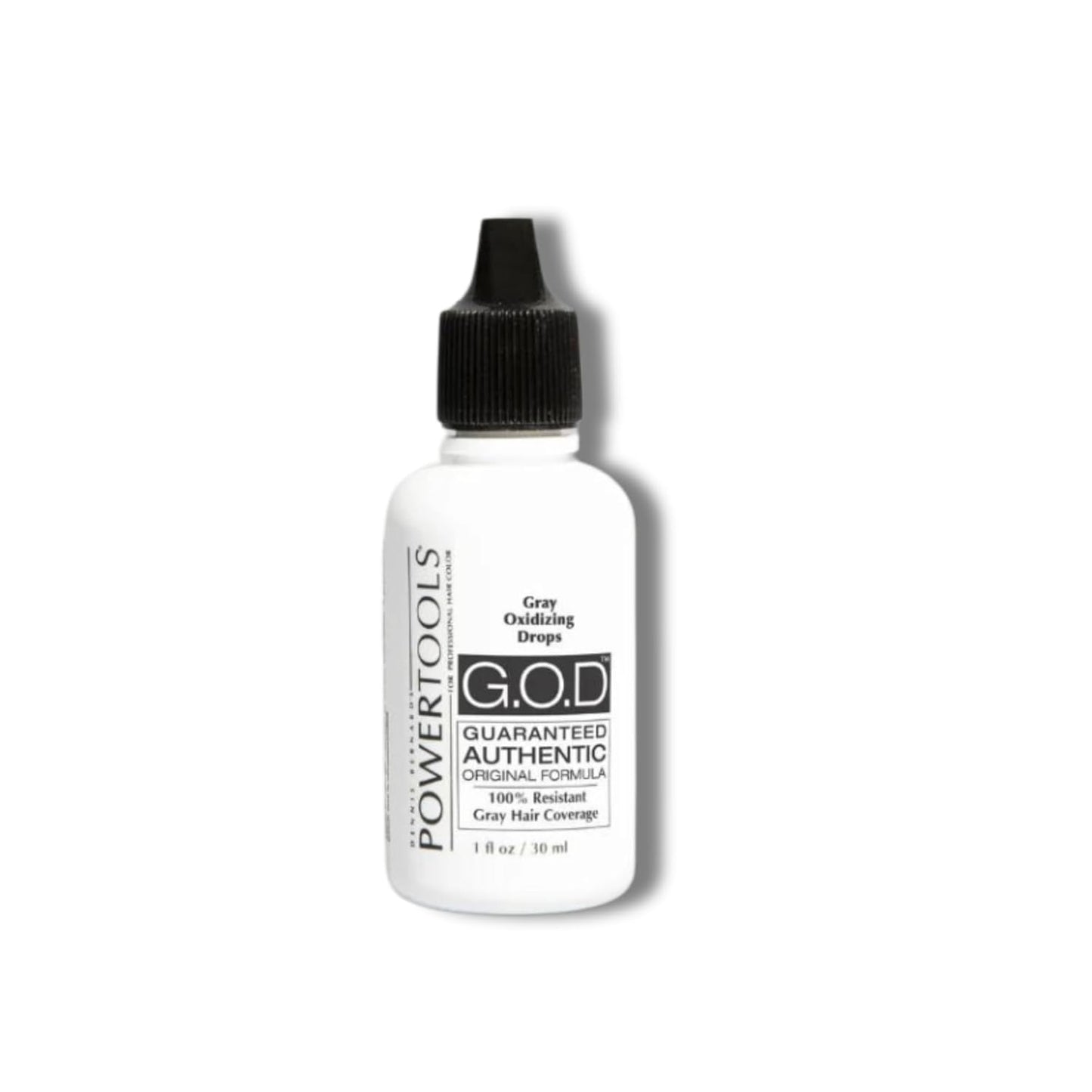 Gray Oxidizing Drops for Resistant Gray Hair - Adds Depth & Shine | 1 Fl Oz Liquid