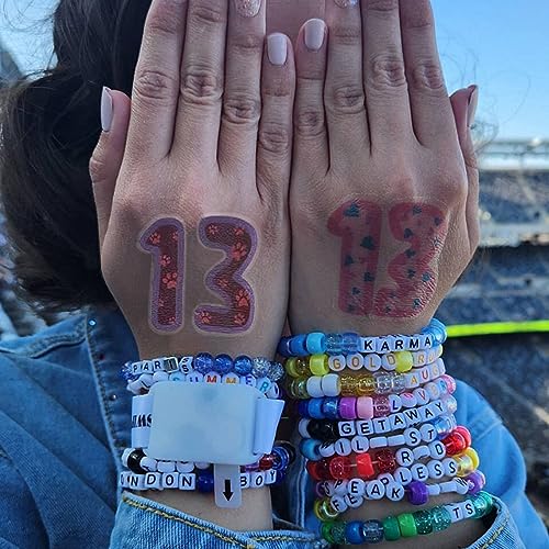 Glow in the Dark 13 Temporary Tattoo Stickers - 48 Pack