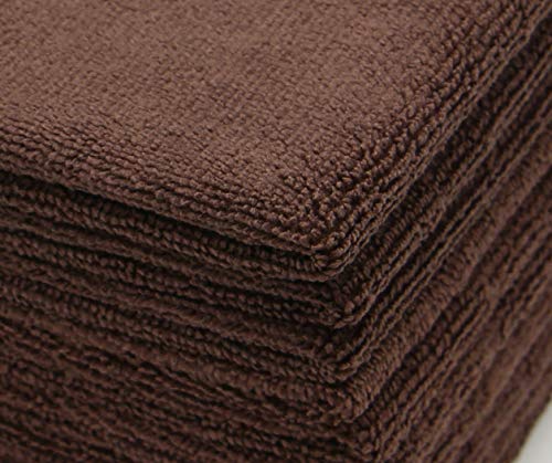 VeraSong Microfiber Cleaning Cloths, 12x12 Inch, 10 Pack - Ultra Absorbent & Lint-Free