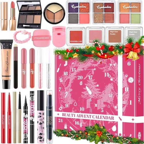 2025 Multicolor Makeup Advent Calendar - 24 Days of Beauty Surprises