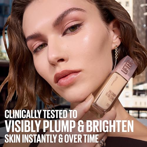 Maybelline Lifter Plump & Glow Liquid Foundation with Niacinamide