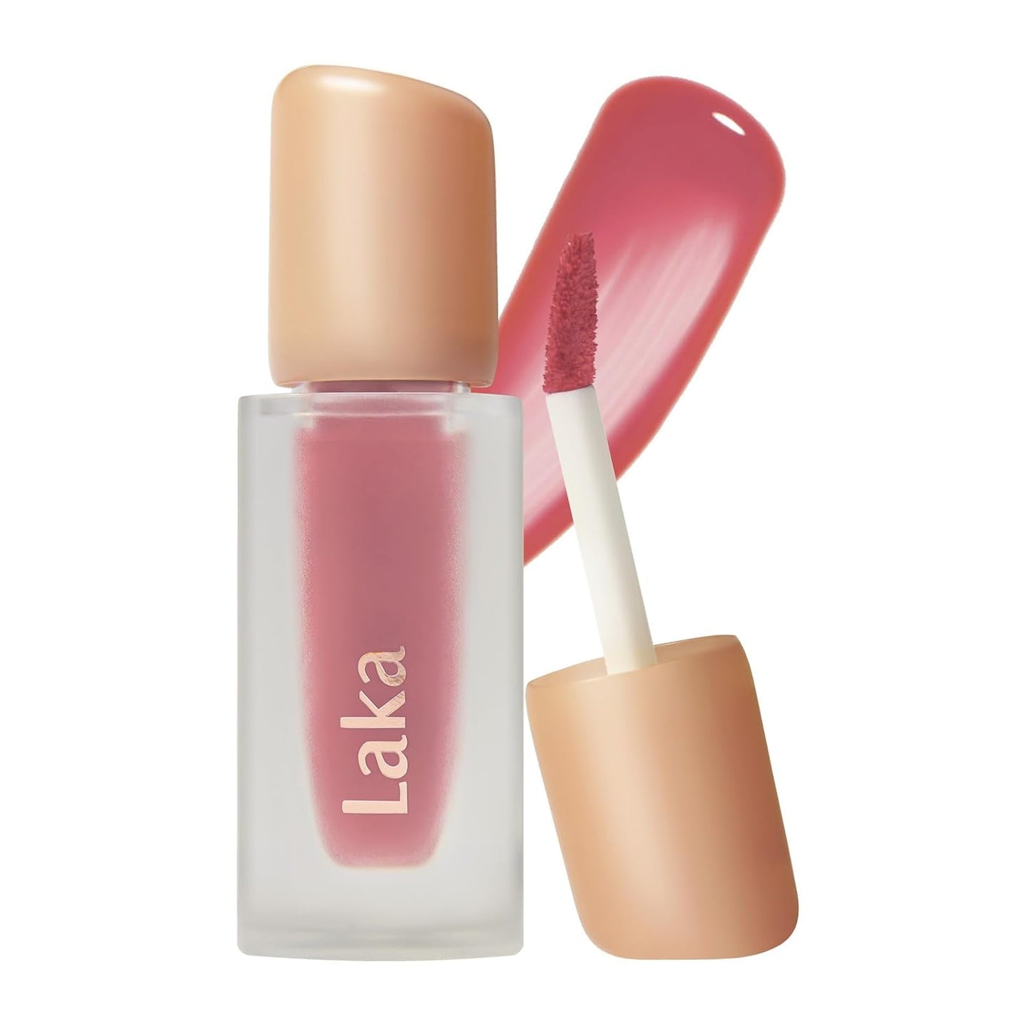 Fruity Glam Tint Lip Stain - Hydrating, Lightweight, Buildable Color | K-Beauty #101 Joyful, 4.5g/0.15oz