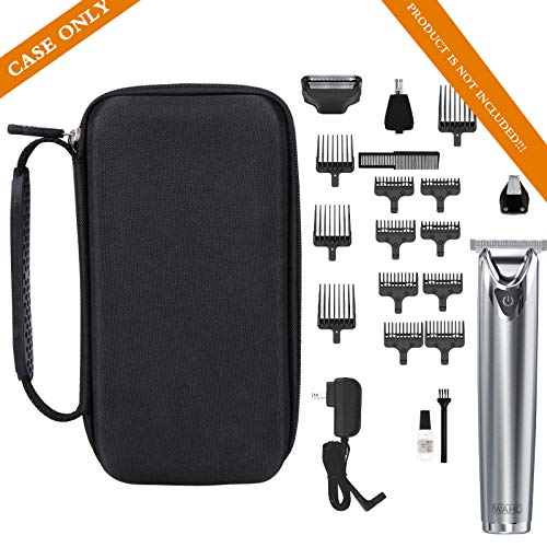 Aproca Black Hard EVA Storage Case for Wahl 9818A Lithium-Ion Beard Trimmer & Accessories