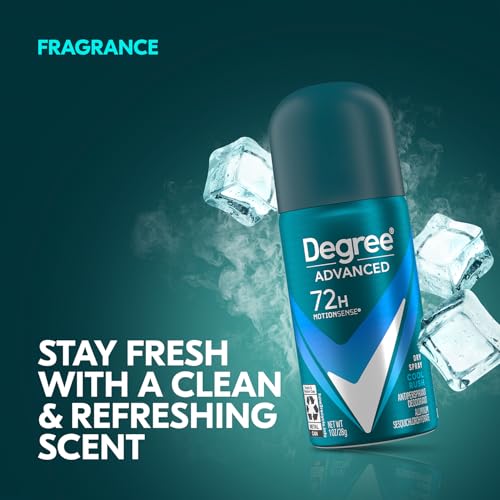 Degree Men Travel Deodorant Spray 3-Pack - Cool Rush 1 Oz Each