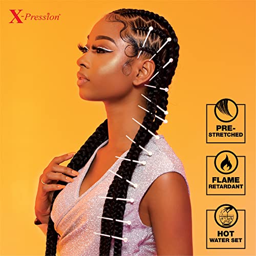 Sensationnel X-Pression Pre-Stretched Braiding Hair, 48in - Color 33, 1 Pack