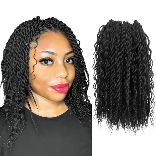 Niseyo Boho Senegalese Twist Crochet Hair - 20 Inch Pre-Looped Braids
