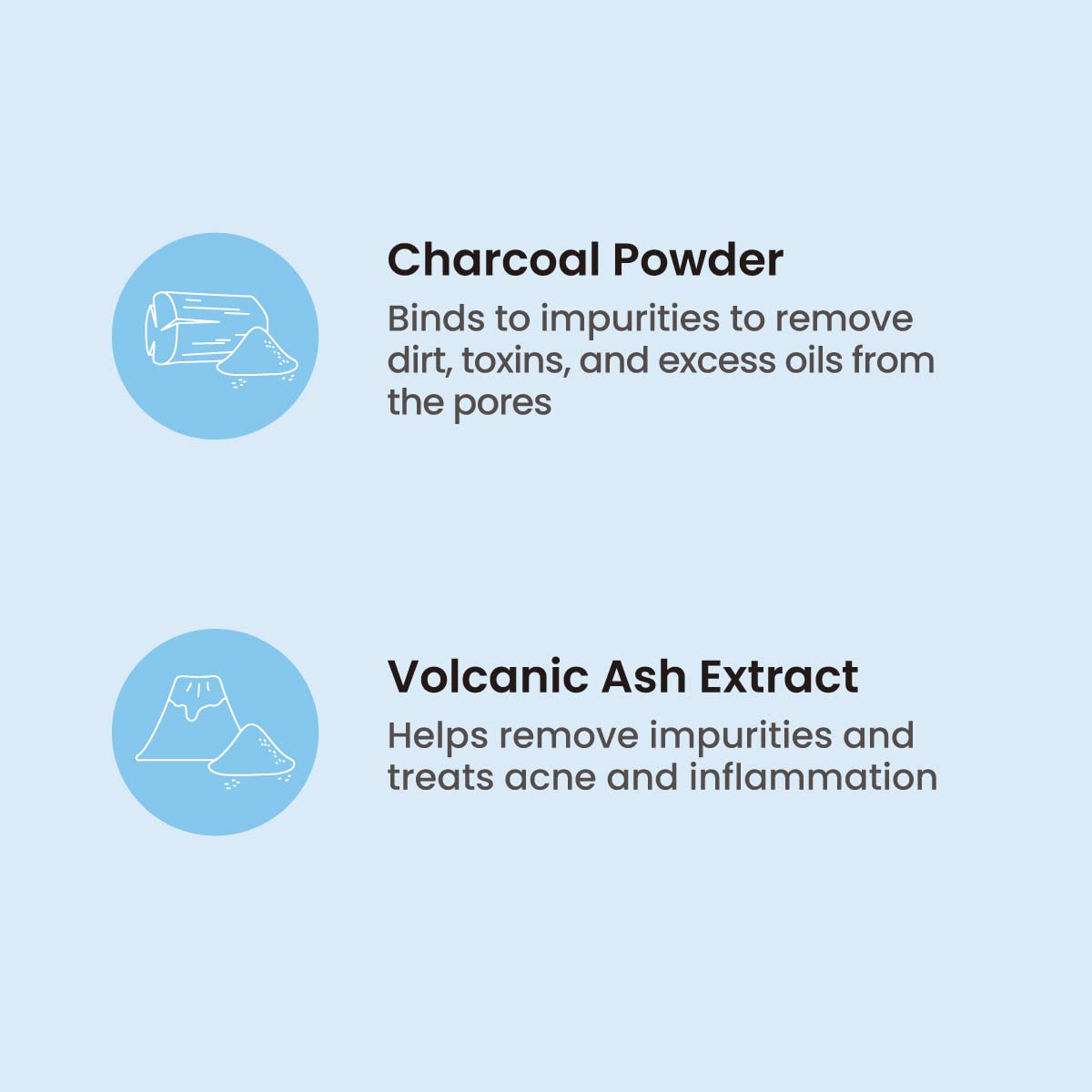 FACETORY K Beauty Face Mask Skin Care - LET'S TALK DETOX PURIFYING Sheet Mask with Charcoal & Volcanic Ash | Pore Refining Charcoal Face Mask (5 Pack)