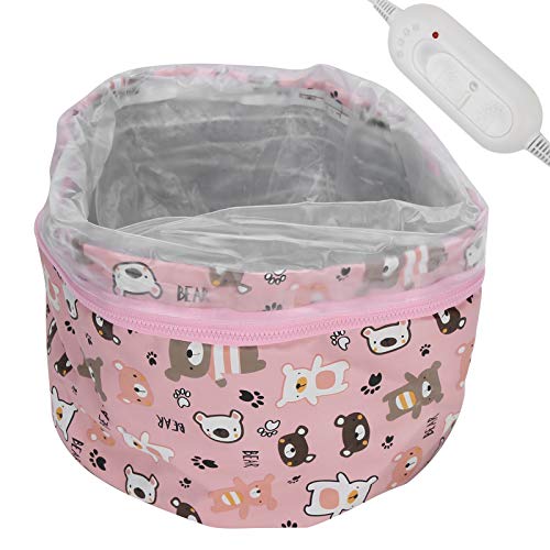 Betued Hair SPA Electric Heating Cap, Adjustable Oil Treatment Steamer Hat (US)