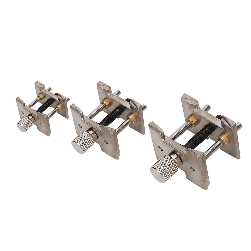 3Pcs Watch Movement Holder Set, Metal Watch Movement Fixed Base Holder Metal Watch Movement Fixed Base Holder Accessories Repairing Tool for Watch Repair
