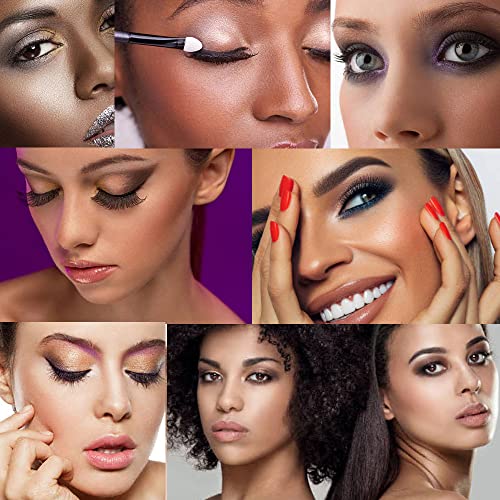 Virtegasas 9-Color Glitter Eyeshadow Palette - Waterproof & Long-lasting