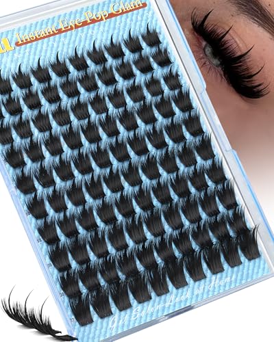 Manga Lash Clusters - Wet-Look Anime Eyelash Extensions 14-22mm