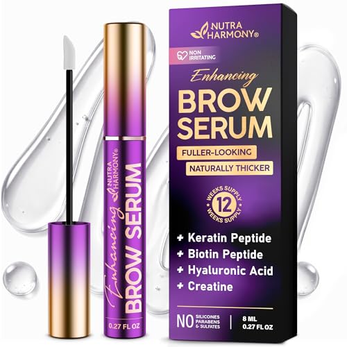 Eyebrow Growth Serum with Biotin & Peptides for Thicker Brows