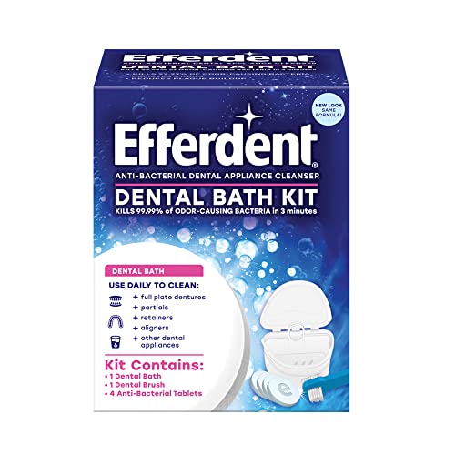 Efferdent Retainer & Denture Cleaner Tablets - 4 Count