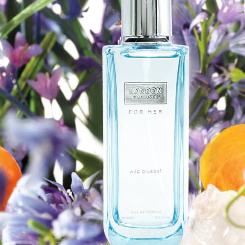 Fine Perfumery London Wild Bluebell Eau de Parfum for Women, 3.4 oz