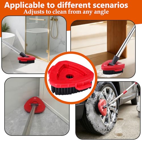 Replacement Mop Scrub Brush Set for Ocedar RinseClean Spin Mop