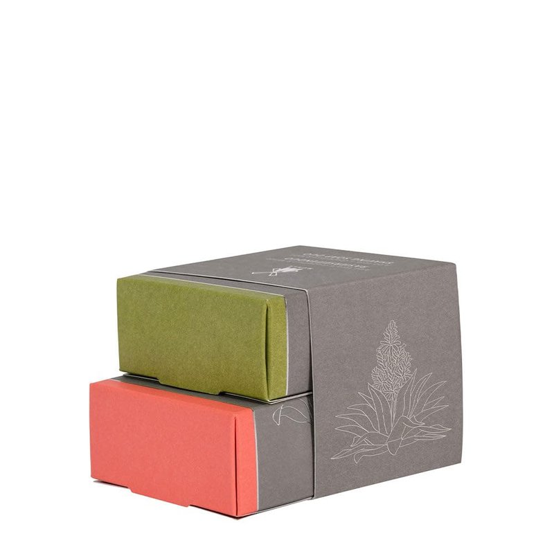 MÜHLE SHAVING CARE Shaving Soap Duo with the Mühle shaving soaps, Aloe Vera and Grapefruit/Mint