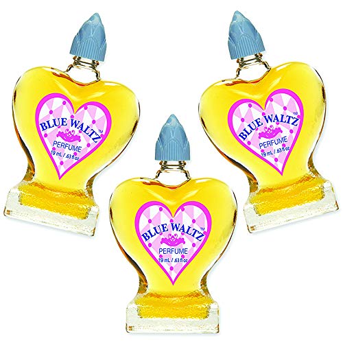 Clubman Blue Waltz Perfume for Women 0.5 oz - Classic Floral Fragrance, 3-Pack