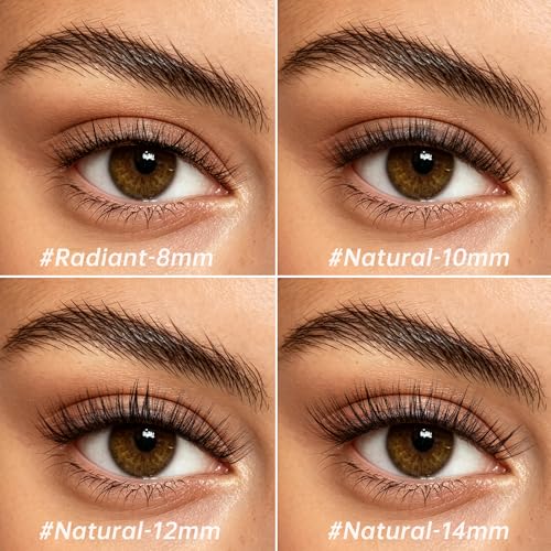 Self-Adhesive Lash Clusters - Natural 10mm for All-Day Wear