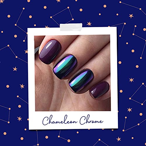 Chameleon Chrome Nail Powder - Fairy Multi-Chrome Pigment