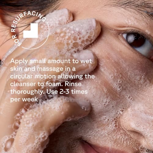 Acure Resurfacing 1% Glycolic Acid & Unicorn Root Facial Cleanser - 4 fl oz
