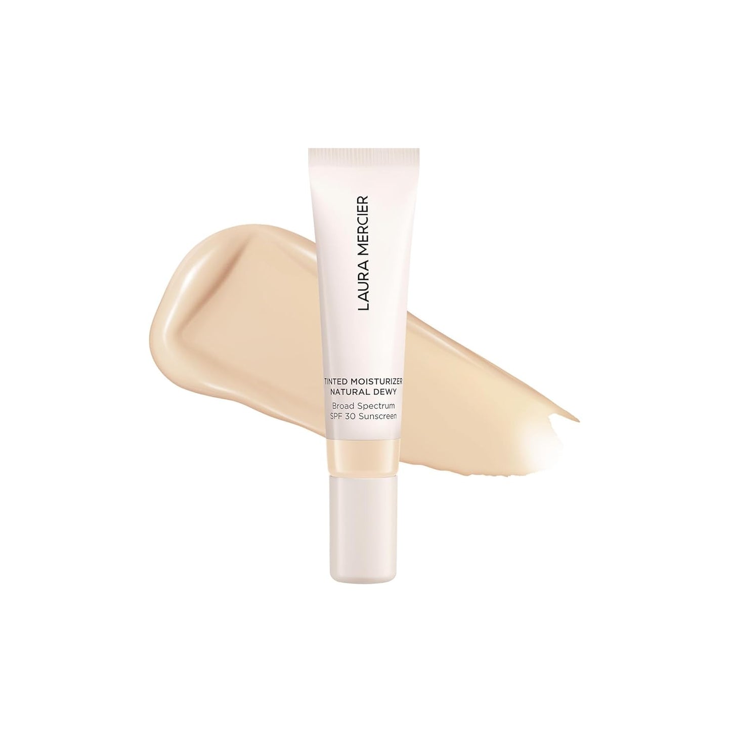 Laura Mercier Tinted Moisturizer - Natural Dewy SPF 30 | 24HR Hydration, Buildable Coverage, Sheer Finish