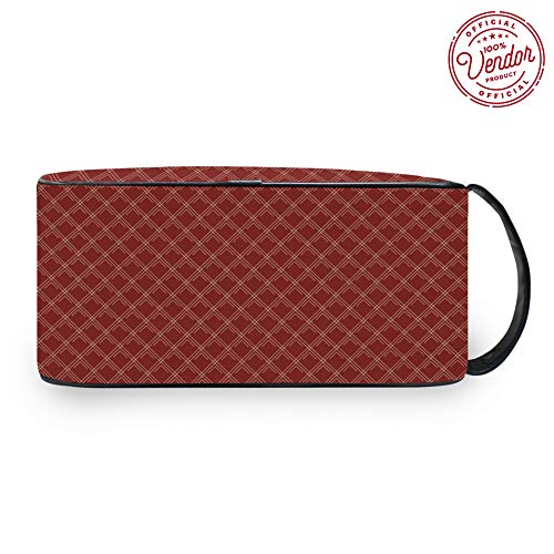 Kappa Alpha Psi Dopp Kit Classic - Official Fraternity Toiletry Bag for Men