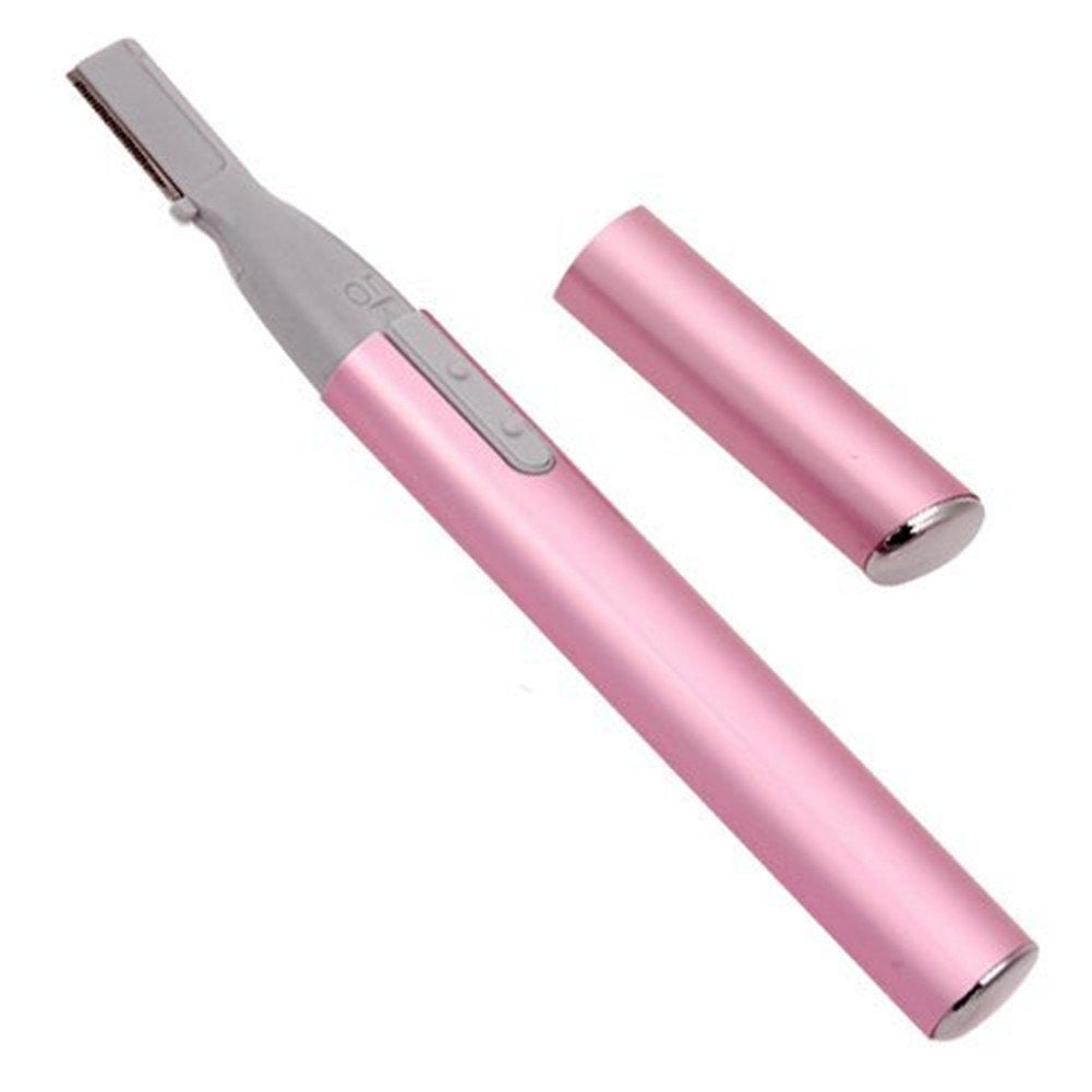 Hair Removal for Women, Eyebrow Trimmer Electric Mini Epilator Eyebrow Hair Remover for Brows Face Body Painless Hair Removal Device Battery Operated