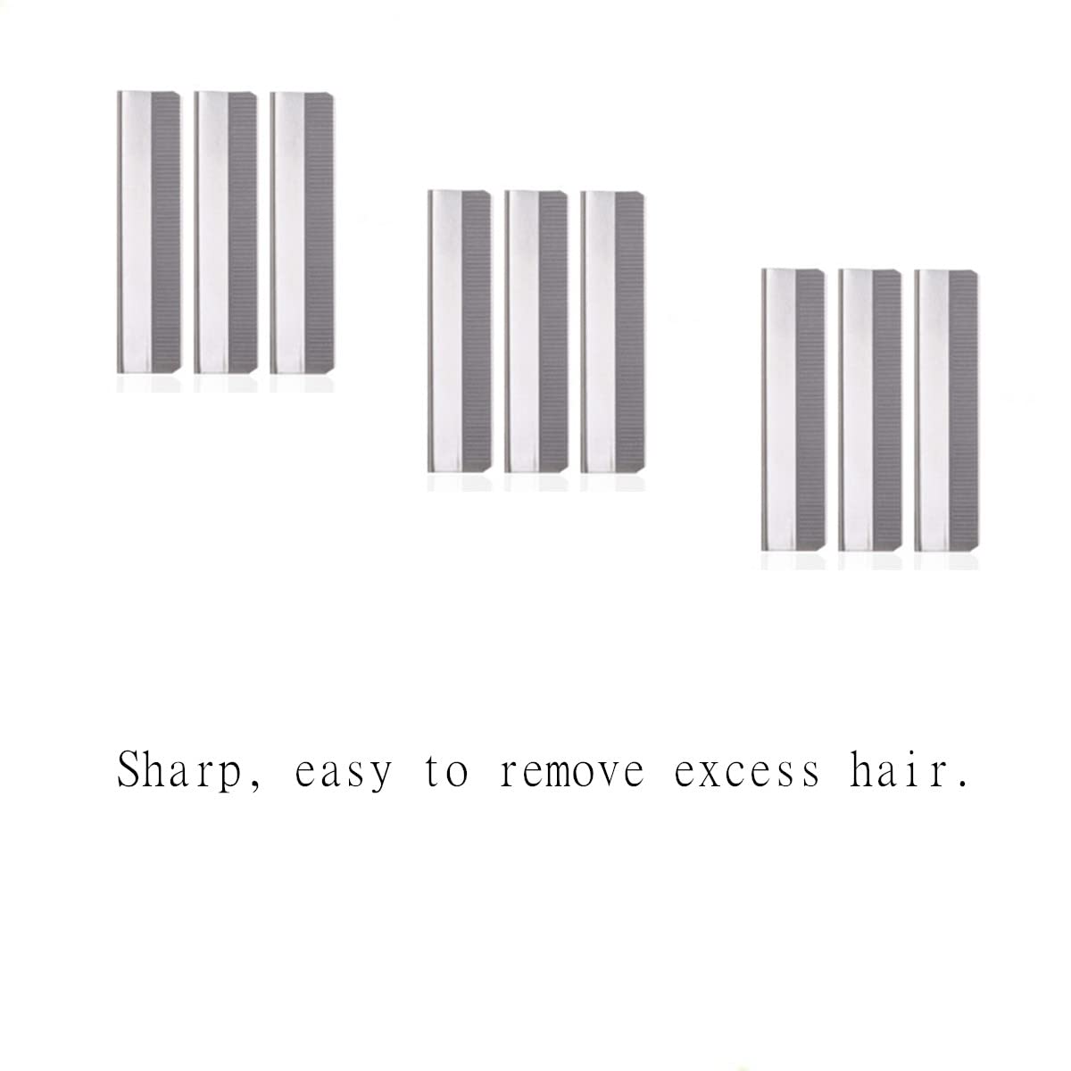 AISIBO Single Edge Razor Blades, 60PCS Eyebrow Razor Blades, Stainless Steel Single Edge Shaving Razor Blades, Eyebrow Razor Blade Replacement