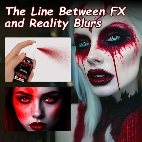 Halloween Fake Blood Spray for Cosplay & Zombie Makeup