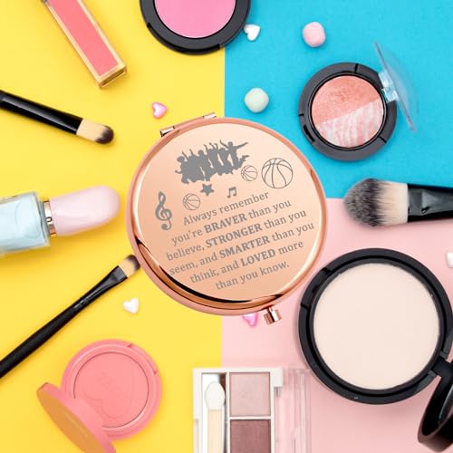Musical Theatre Inspired Compact Makeup Mirror - Portable Pocket Mirror