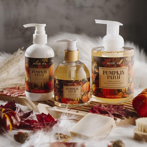 ROMIIE ZOI Foaming Hand Soap, Pumpkin Patch Scent, Moisturizing 500ml