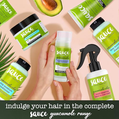 SAUCE Deep Conditioning Hair Mask with Avocado & Honey - 12 Fl Oz