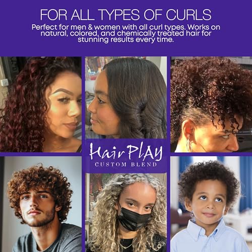 Hair Play Seal Hair Serum for Frizz & Damage - Lightweight Heat Protectant Oil, 2oz