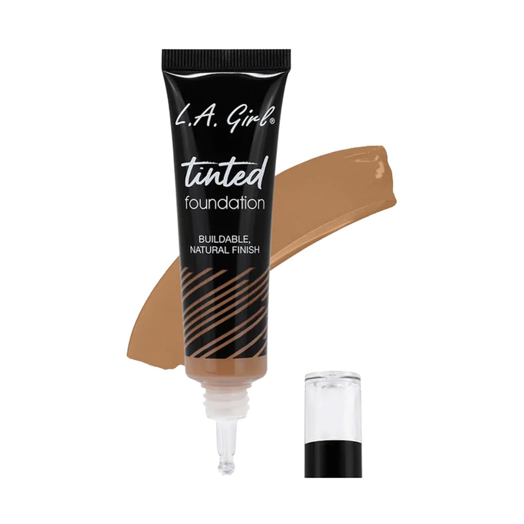 L.A. Girl Tinted Foundation - Medium Beige | Flawless Coverage & Lightweight Formula