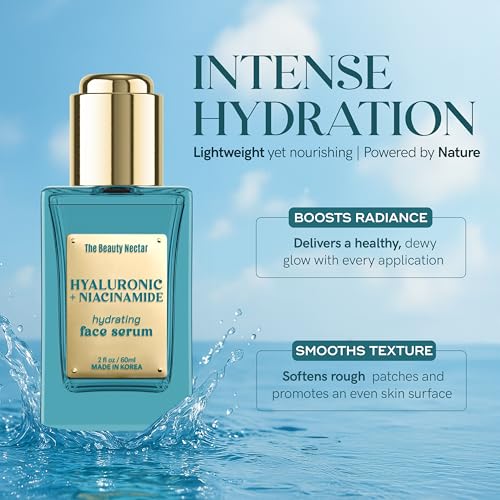 Hyaluronic & Niacinamide Face Serum – Deep Hydration & Repair