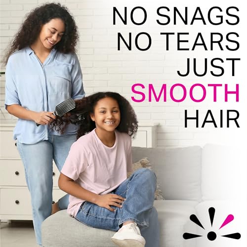 KareCo Premium Tangle Buster Brush - Cashmere Travel Detangler for All Hair Types