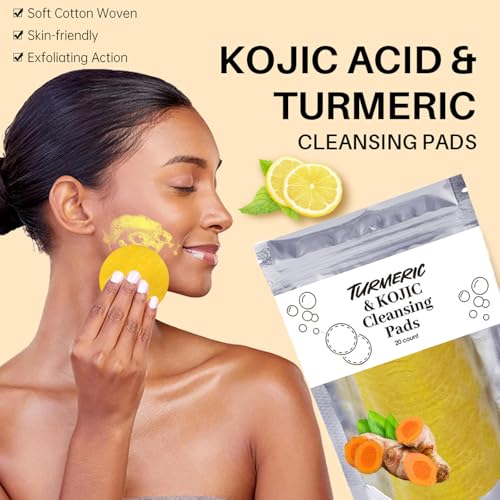 Turmeric Skincare Set - Face Wash, Soap, Cleansing Pads & Oil