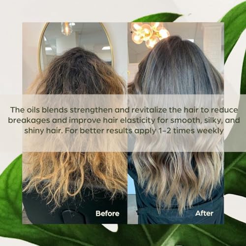 Avocado Hair Mask with Biotin - Deep Conditioning for Growth & Volume